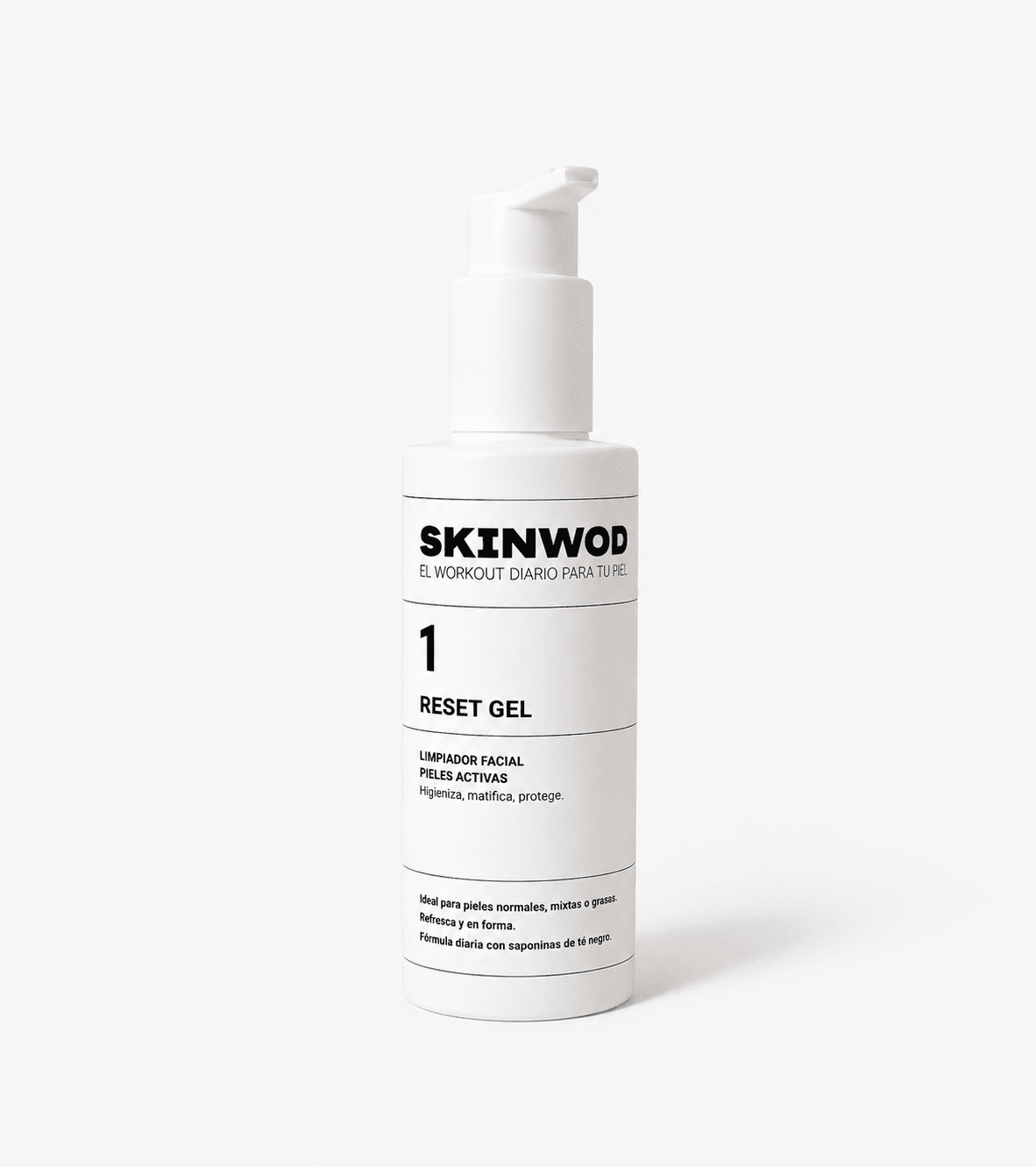 Reset gel skinwod limpiador facial masculino Reset gel skinwod limpiador facial masculino