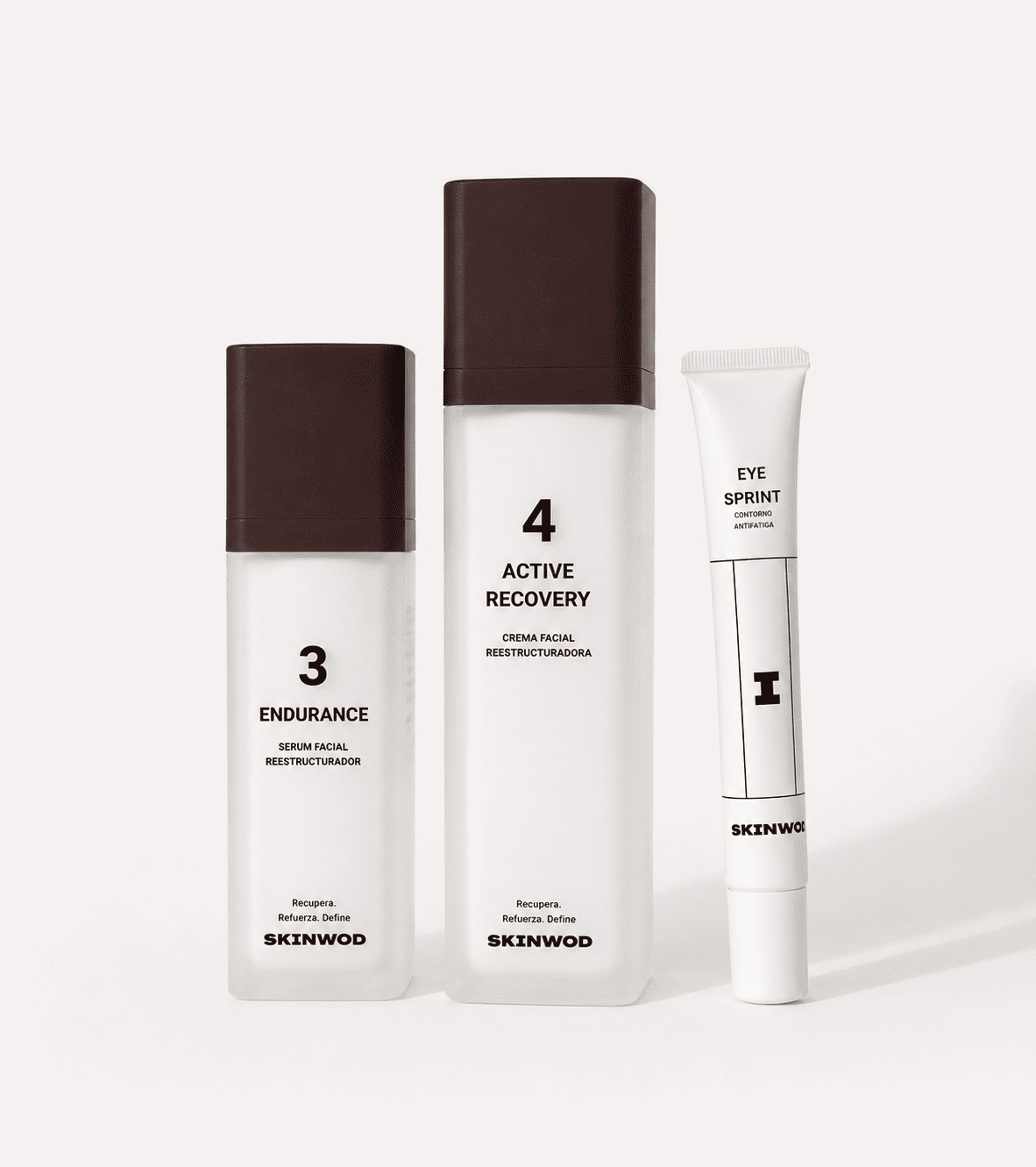 Endurance Trio pack antifatica runners face skinwod