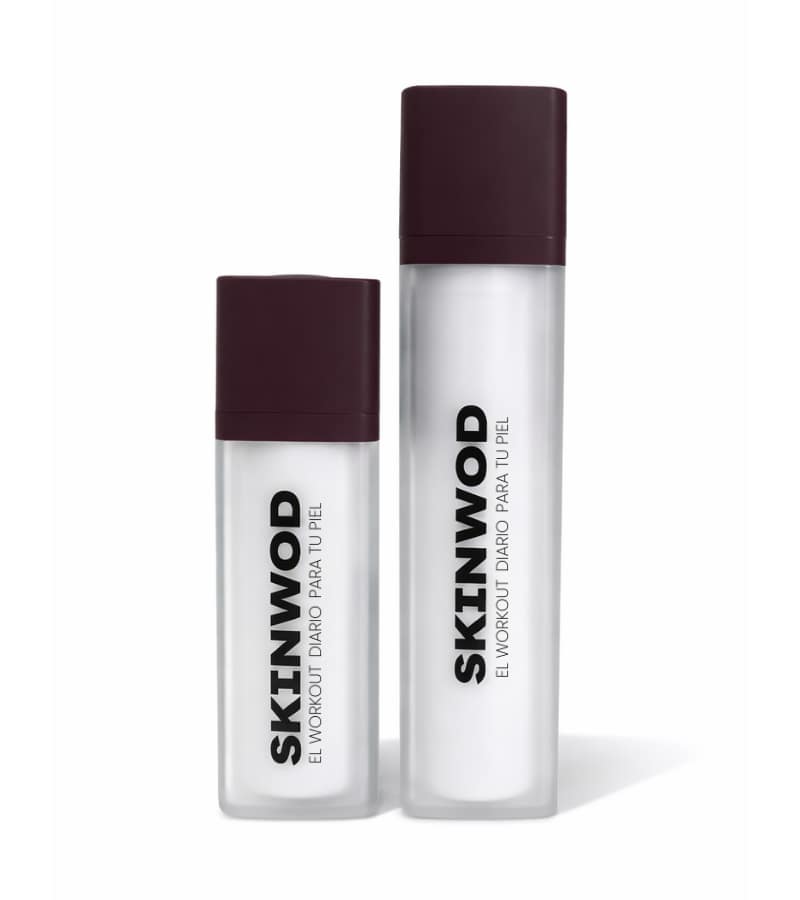 pack duo recovery serum y crema facial hombre para deportistas