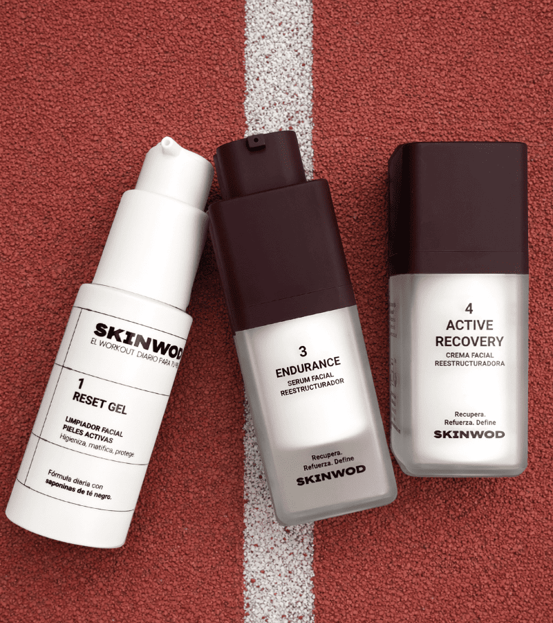 pack hombre rostro limpieza y recuperación facial skinwod